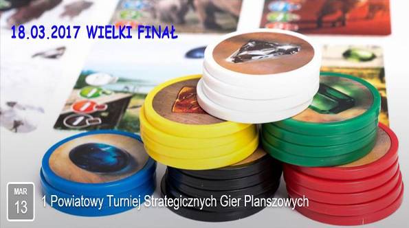 1 Powiatowy Turniej Strategicznych Gier Planszowych