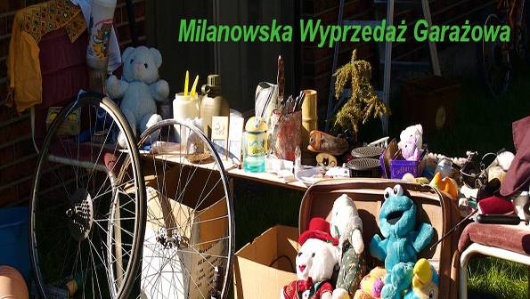 Milanowska marcowa wyprzedaż garażowa