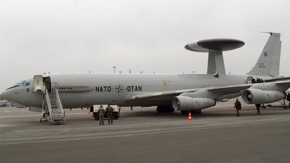 Redakcja Głosu Pruszkowa zwiedziła natowski samolot AWACS