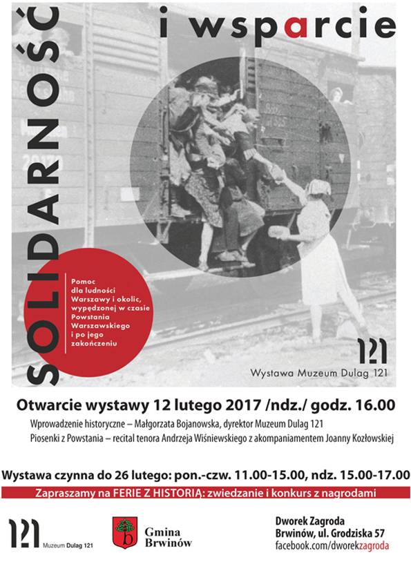 Wystawa „Solidarność i wsparcie” w brwinowskiej Zagrodzie