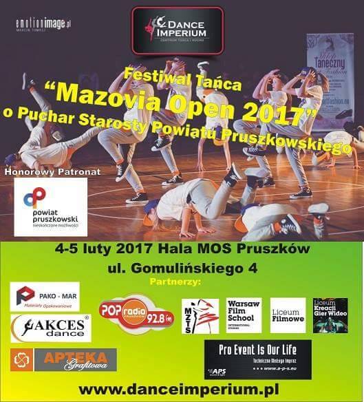 „Mazovia Open 2017” o Puchar Starosty Pruszkowskiego