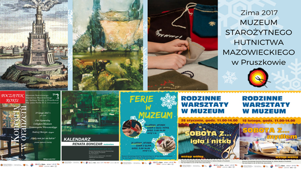 Zima w Muzeum Starożytnego Hutnictwa Mazowieckiego
