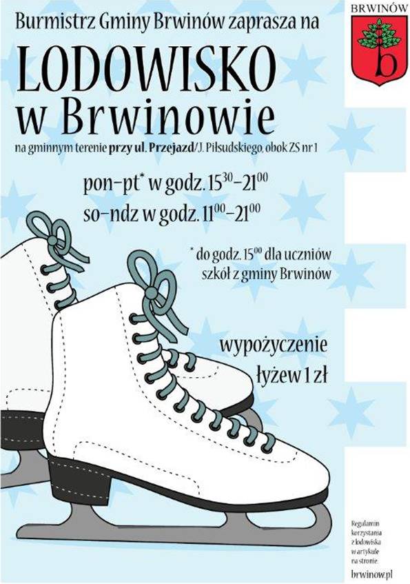 Otwarcie lodowiska w Brwinowie