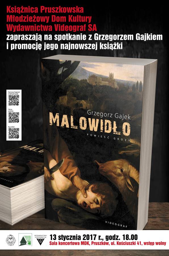 Malowidło Grzegorza Gajka w Pruszkowie