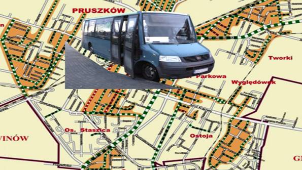 Komunikacja miejska 1 listopada w Pruszkowie