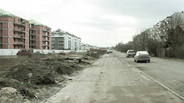 Budowa tunelu pod torami kolejowymi w Pruszkowie