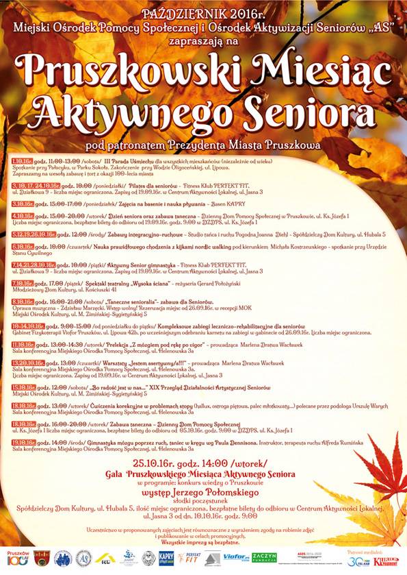 Pruszkowski Miesiąc Aktywnego Seniora