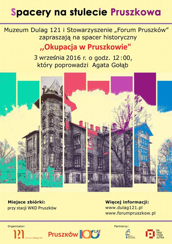 „Okupacja w Pruszkowie” – spacer na stulecie Pruszkowa
