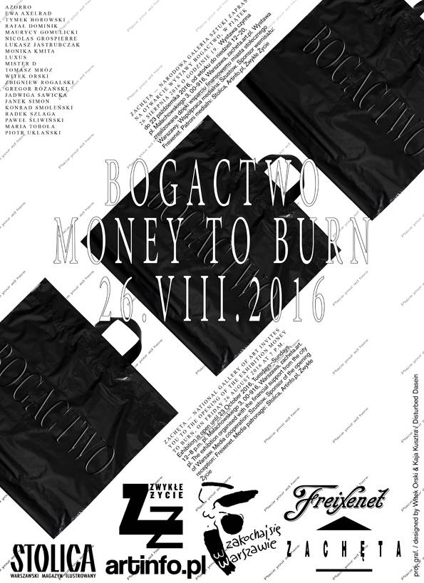 Bogactwo w Zachęcie od 26 sierpnia do 23 października 2016