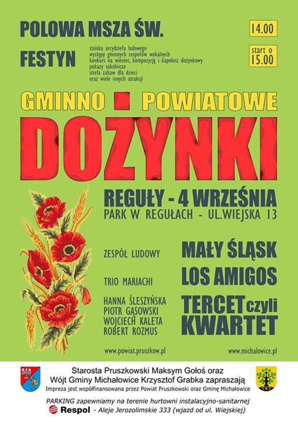 Gminno - powiatowe dożynki 2016