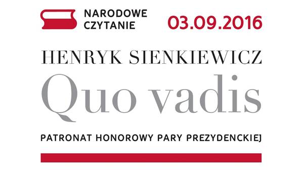 Narodowe Czytanie 2016 - czekamy na osoby chętne do udziału w ogólnopolskim wydarzeniu