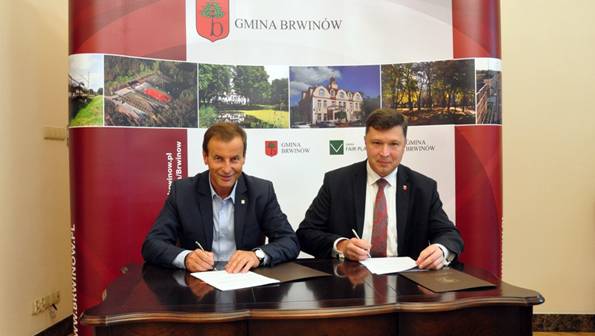 Porozumienie gminy Brwinów z gminą Błonie