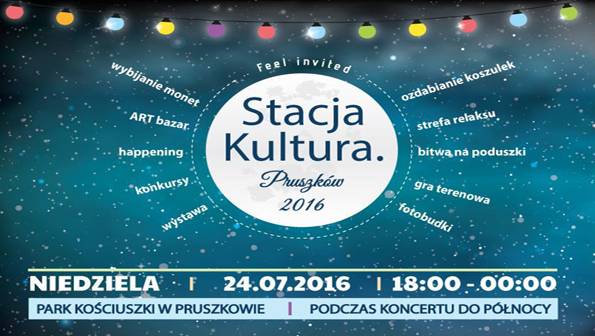Spotkajmy się na Stacji Kultura w Pruszkowie
