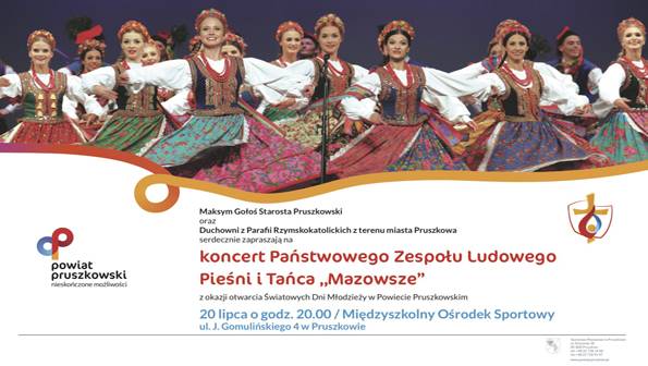 Otwarcie Światowych Dni Młodzieży w Powiecie Pruszkowskim