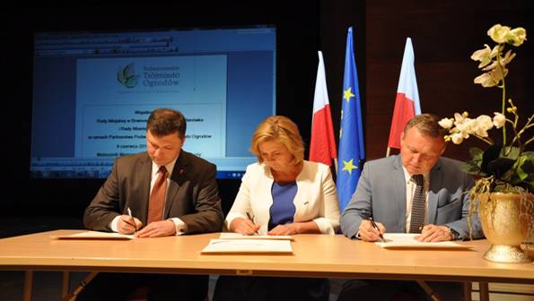 Podwarszawskie Trójmiasto Ogrodów zacieśnia współpracę