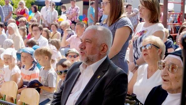 Festyn Rodzinny w komorowskim przedszkolu Sióstr Misjonarek