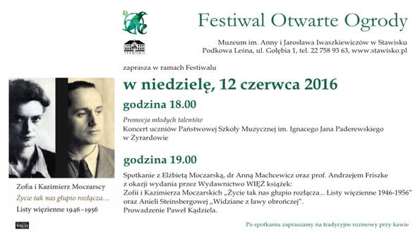Festiwal Otwarte Ogrody w Stawisku