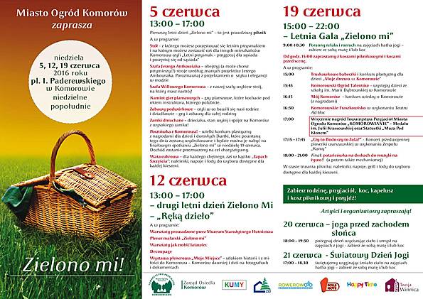 Zielono mi - Komorów zaprasza