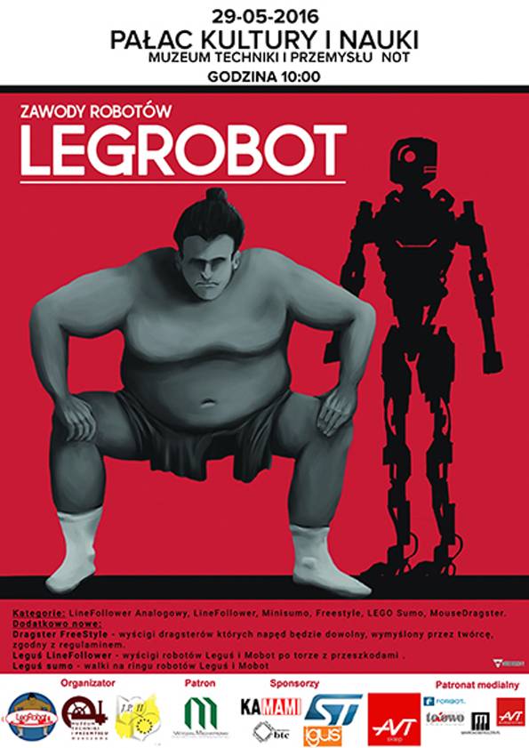 III Ogólnopolskie zawody robotów - LEGROBOT w Muzeum Techniki i Przemysłu NOT