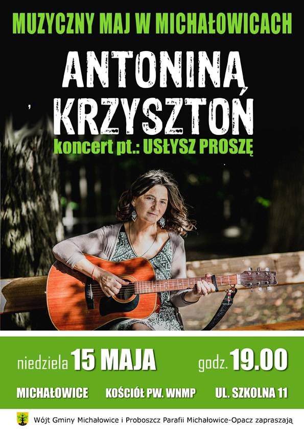 Koncert Antoniny Krzysztoń w Michałowicach
