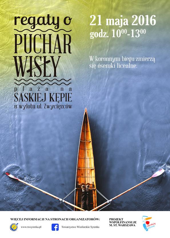 Regaty o Puchar Wisły na Saskiej Kępie w Warszawie