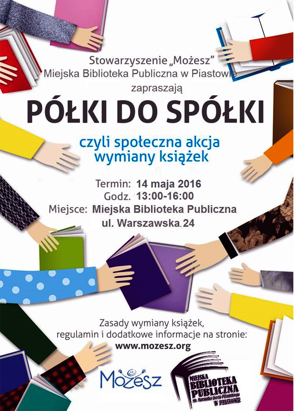 Półki do Spółki - majowa wymienialnia książek
