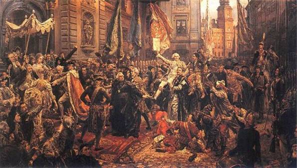 225. rocznica uchwalenia Konstytucji 3 Maja - obchody w Pruszkowie