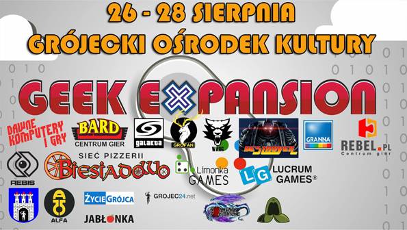 Konwent Geek Expansion, Grójec 26-28 sierpnia 2016