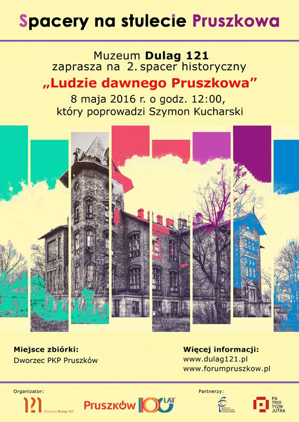 „Ludzie dawnego Pruszkowa”  - drugi spacer historyczny na 100-lecie Pruszkowa