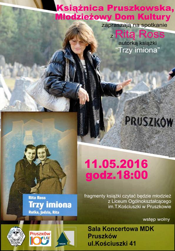 Spotkanie z Ritą Ross w pruszkowskim MDK