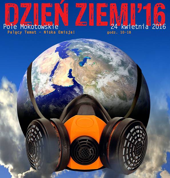 Światowy Dzień Ziemi 2016 w Warszawie na Polu Mokotowskim