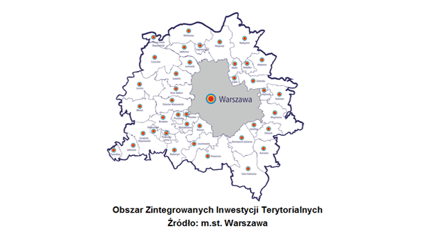 Warszawa i 39 gmin wspólnie ruszają po dotacje w ramach ZIT