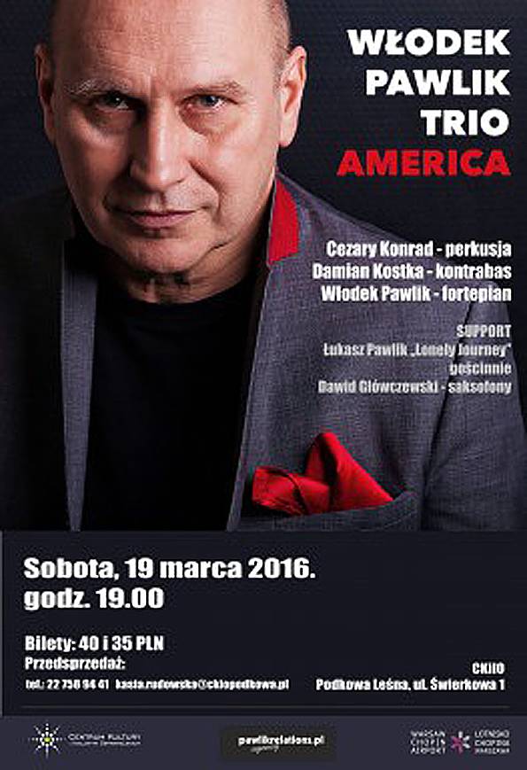 Włodek Pawlik Trio „AMERICA”
