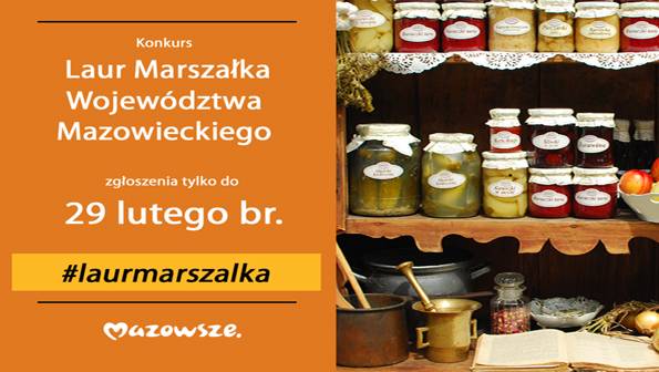 Laur Marszałka Województwa Mazowieckiego - zapraszamy do konkursu