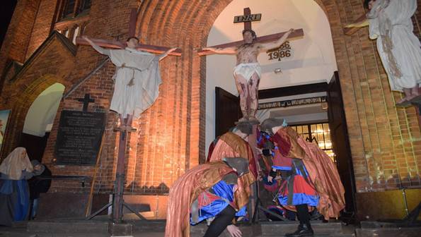 Misterium Męki Pańskiej na Żbikowie 2016