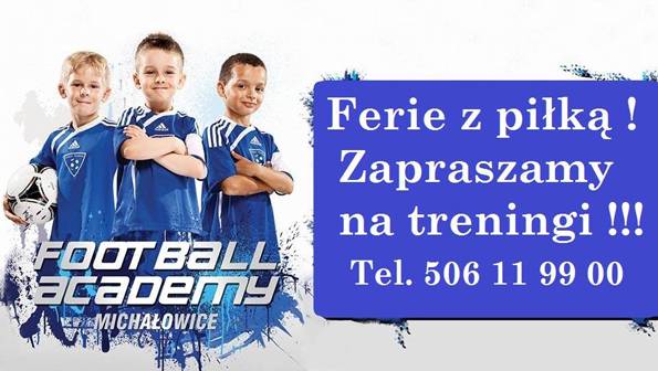 Ferie z PIŁKĄ w Football Academy Michałowice