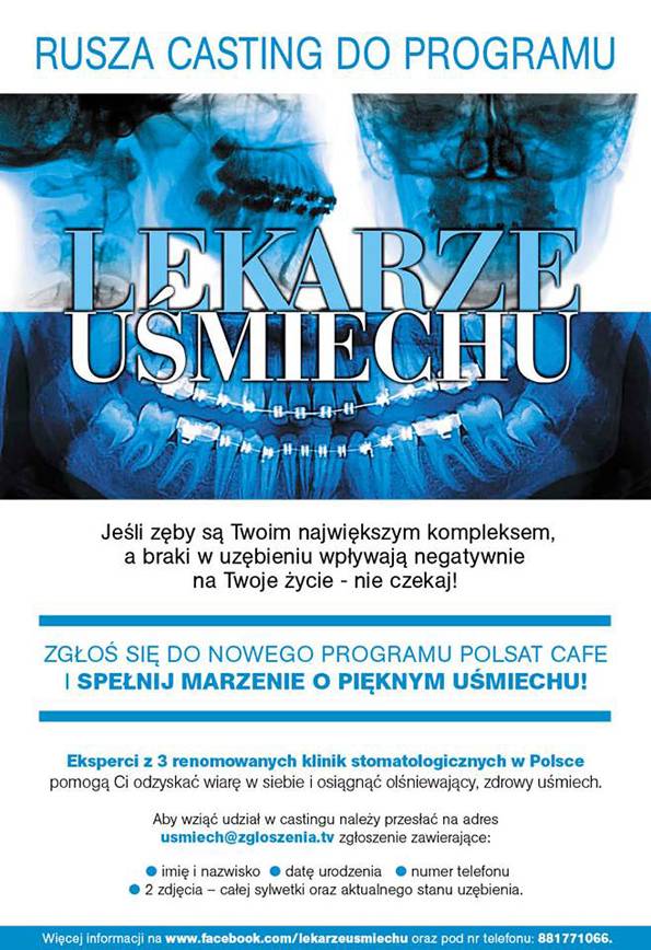 Lekarze uśmiechu - nowy program Polsat Cafe