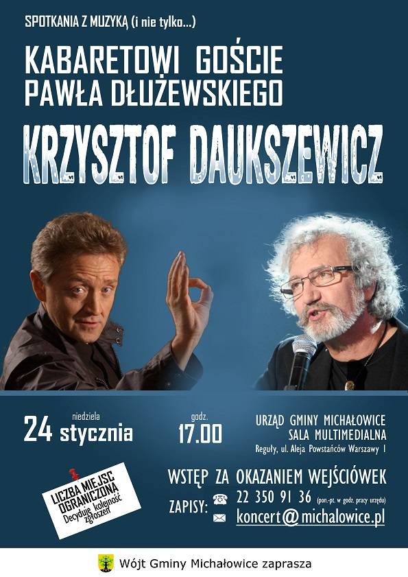 Kabaretowi goście Pawła Dłużewskiego - KRZYSZTOF DAUKSZEWICZ