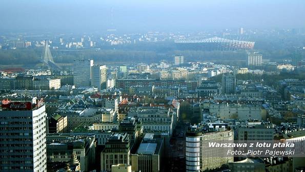 Wystawa fotografii pt. WARSZAWA Z LOTU PTAKA