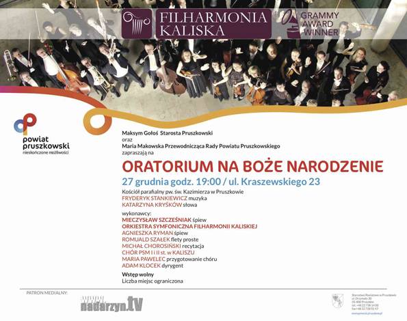 Koncert świąteczny - Oratorium na Boże Narodzenie