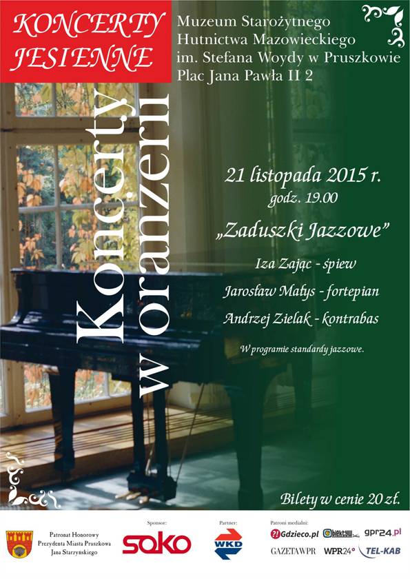 Zaduszki Jazzowe z Izą Zając w Pruszkowie