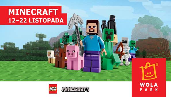 Świat LEGO® Minecraft po raz pierwszy w Polsce