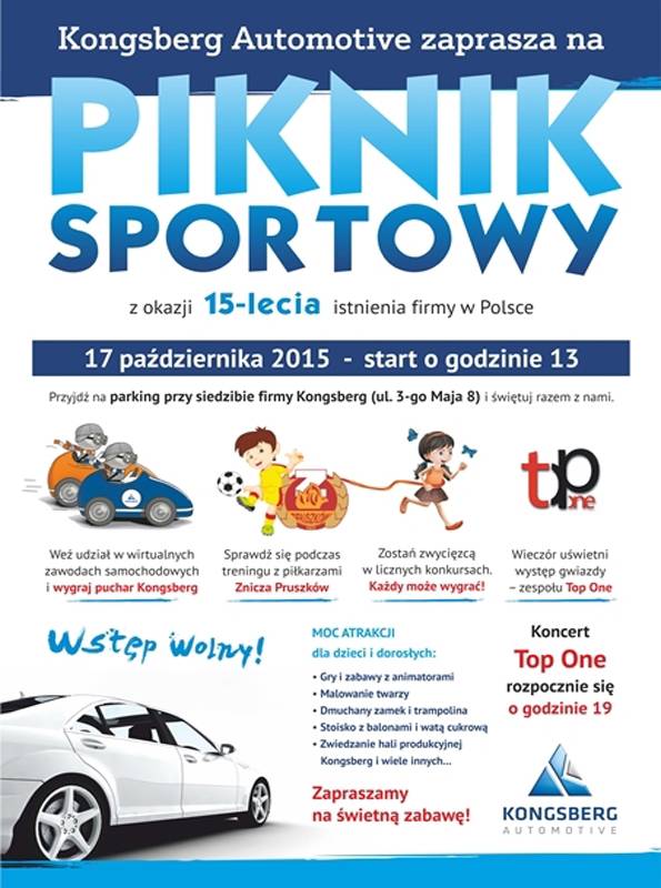 Moc atrakcji w jednym w miejscu – wielki piknik sportowy w Pruszkowie