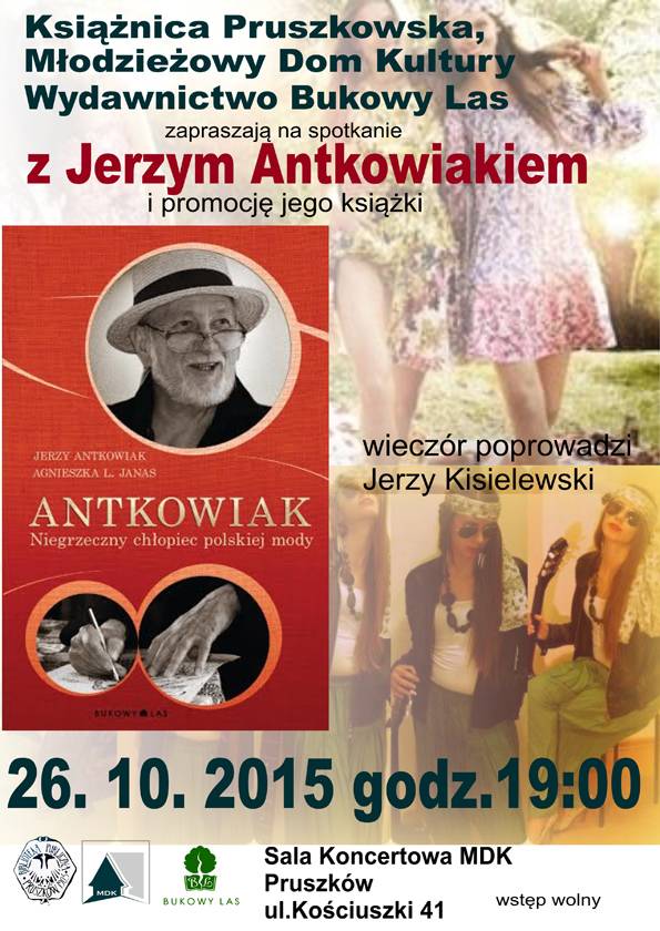 Niegrzeczny chłopiec polskiej mody w Pruszkowie