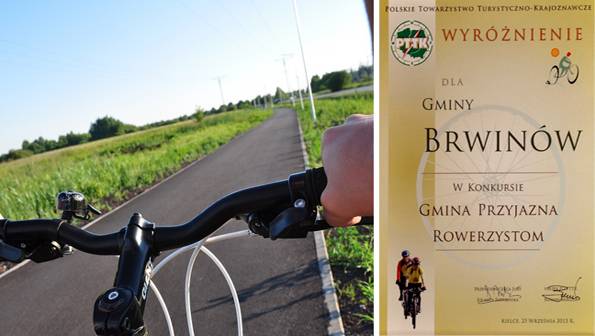 Gmina Brwinów przyjazna rowerzystom