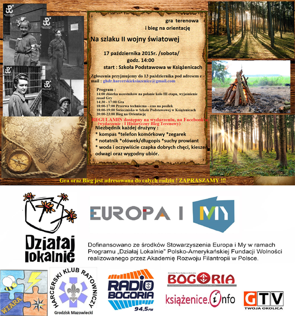 I Historyczny Bieg Terenowy w Książenicach