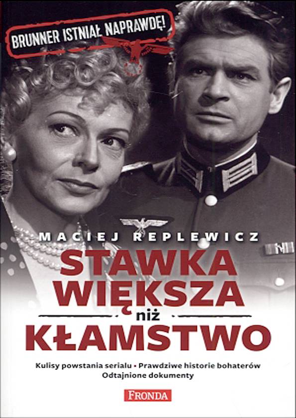 „Stawka większa niż kłamstwo” - Maciej Replewicz (3.09.2015 r. - premiera)