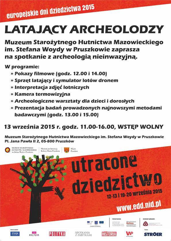 Latający Archeolodzy – Europejskie Dni Dziedzictwa