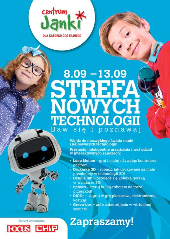 Centrum Janki zaprasza do „Strefy Nowych Technologii”