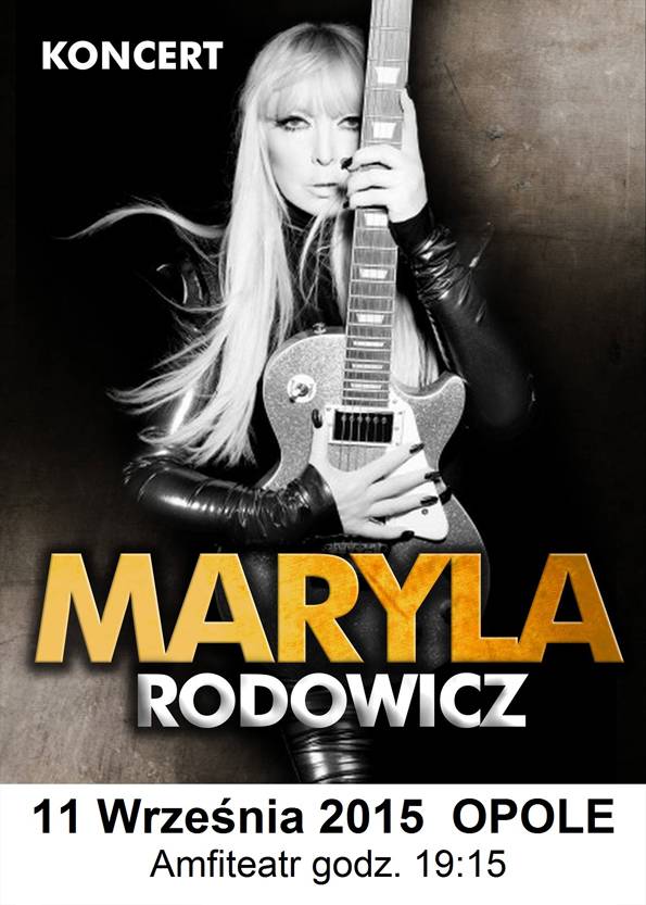 Koncert Maryli Rodowicz w Opolu
